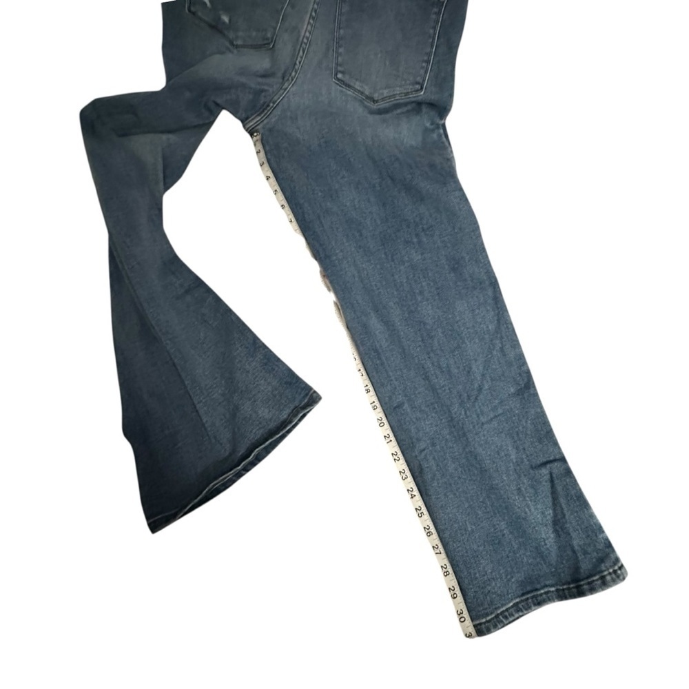 Judy Blue Distressed 90's Straight Leg Jeans sie 14W - Picture 4 of 7